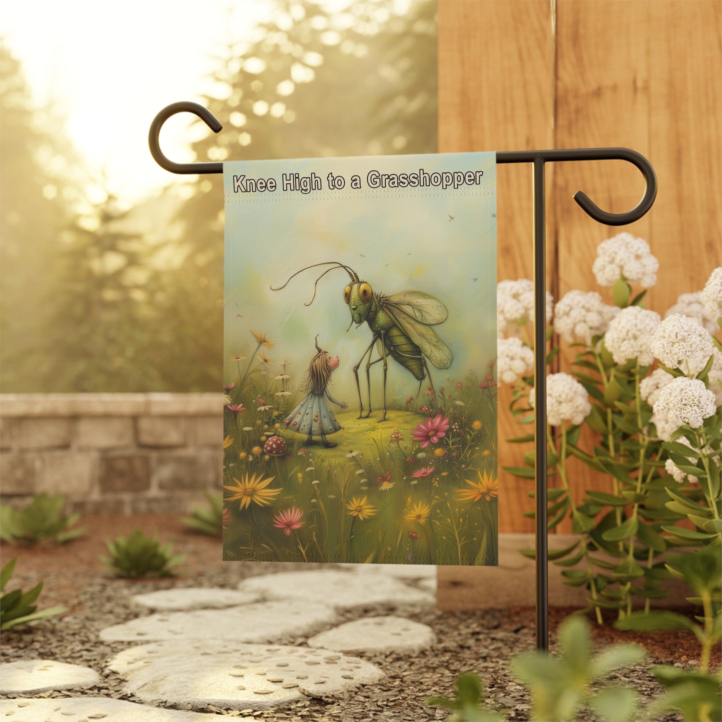 Garden & House Banner - Grasshopper