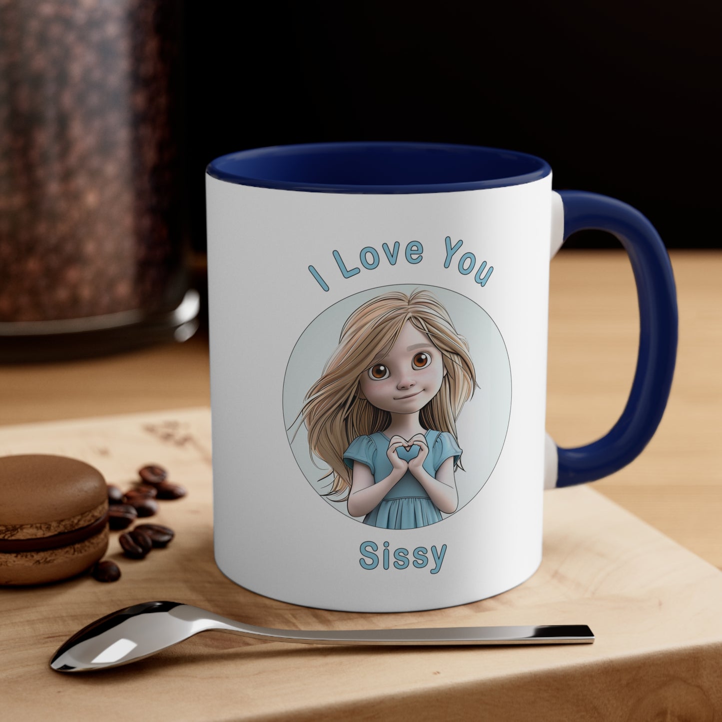 I love You Sissy Coffee Mug, 11oz