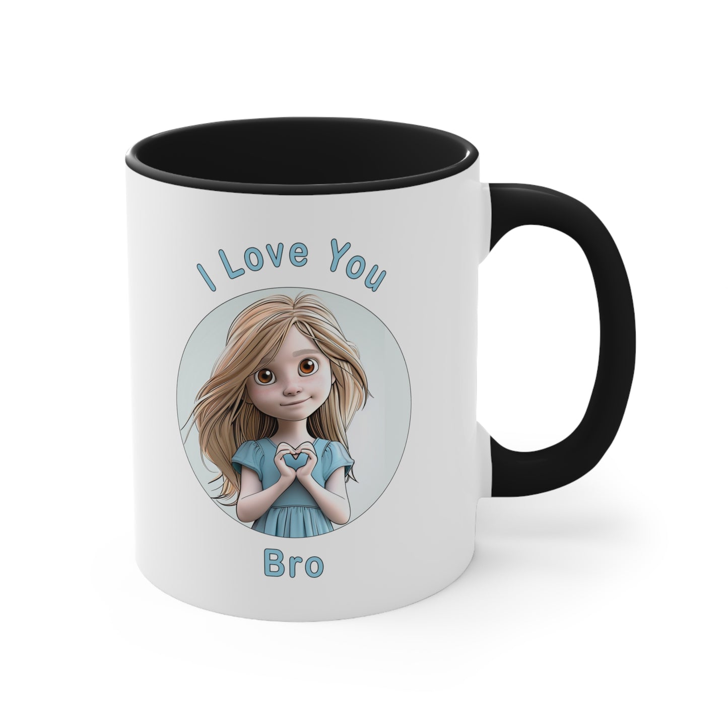 I love You Bro Coffee Mug, 11oz