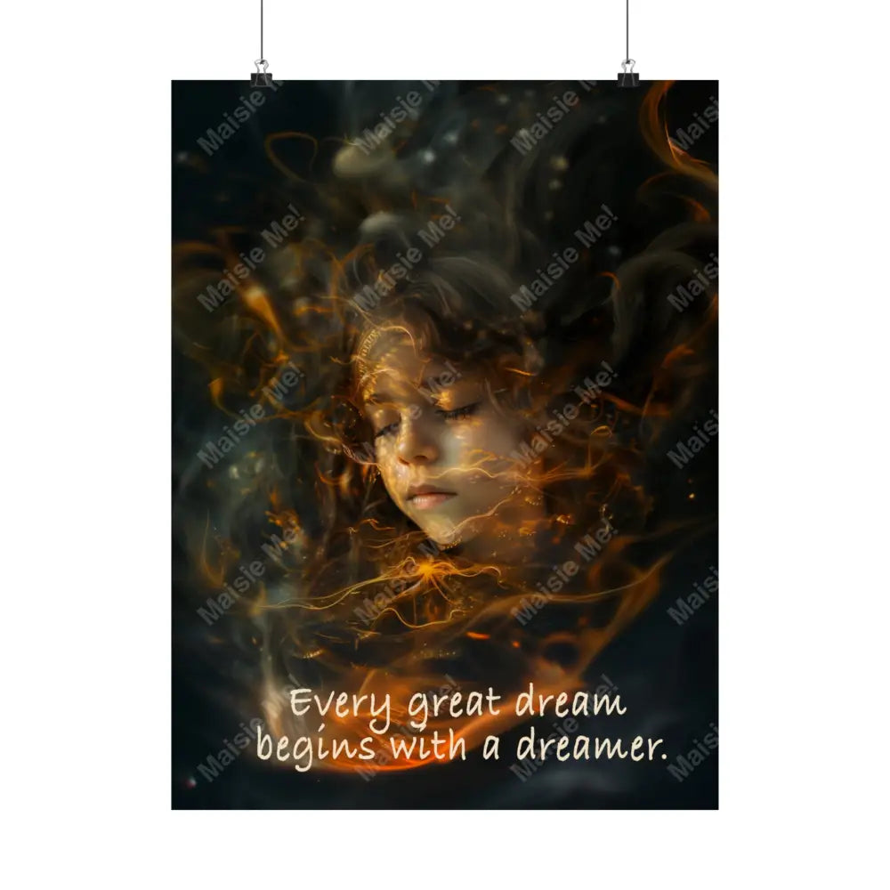 Dreamer - Matte Vertical Posters 18″ X 24″ / Poster