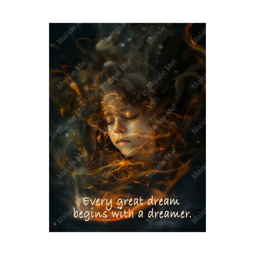 Dreamer - Matte Vertical Posters Poster