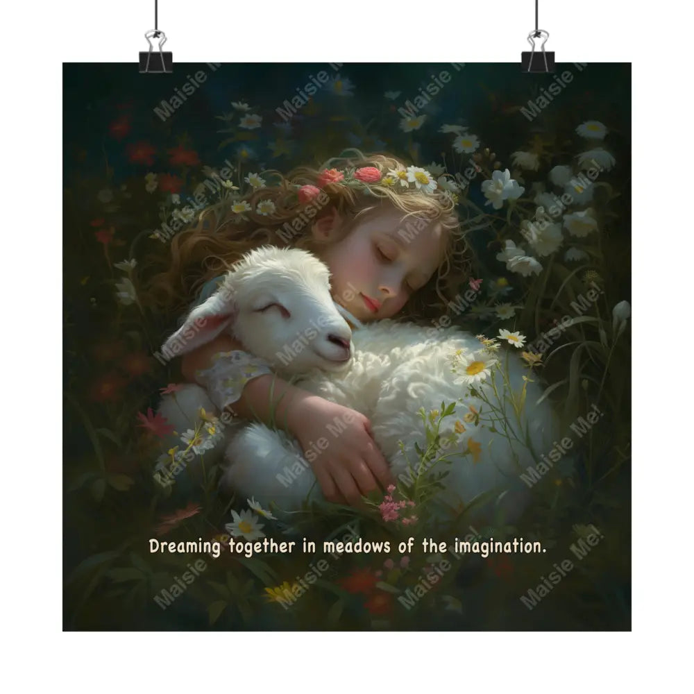 Dreaming Together - Matte Vertical Posters 12’ X / Poster