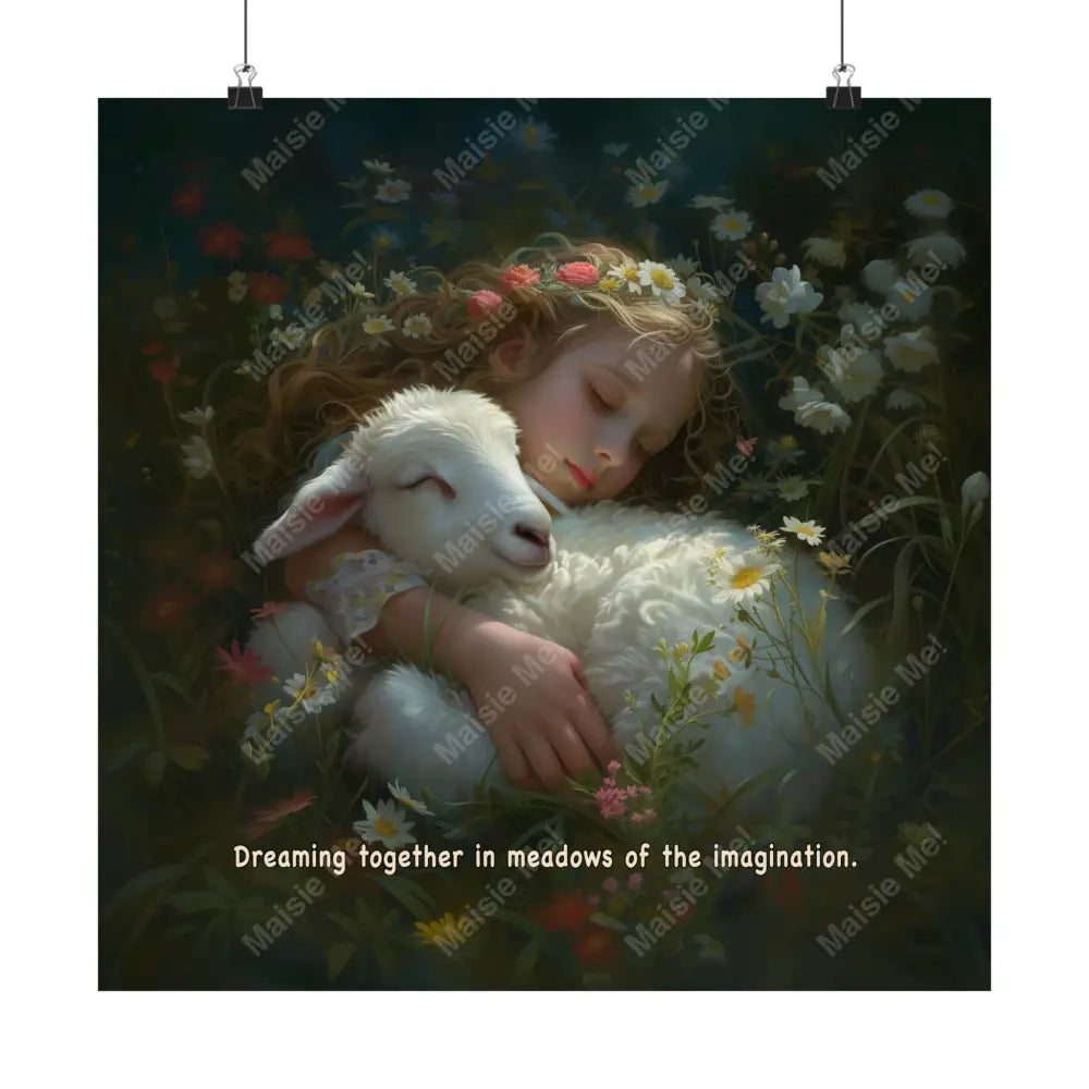 Dreaming Together - Matte Vertical Posters 18’ X / Poster