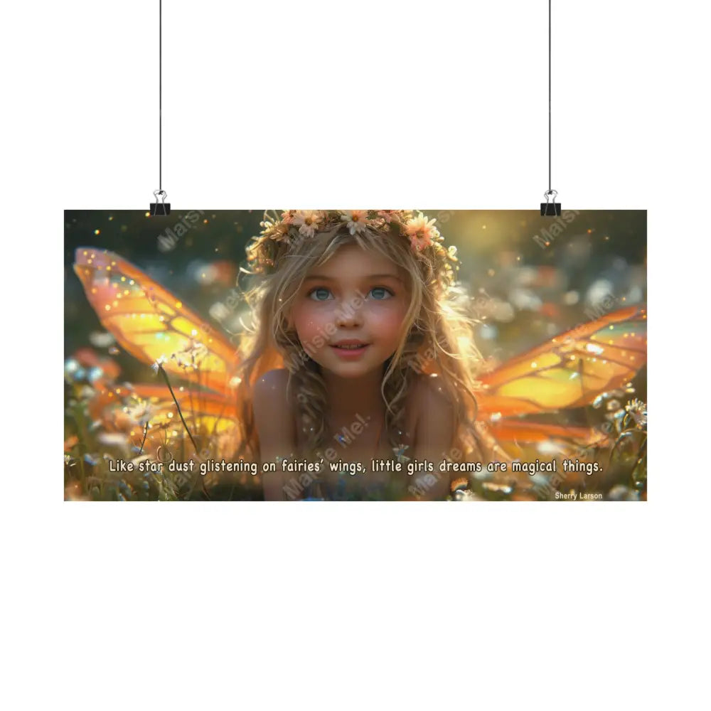 Fairy Dust Dreams - Matte Horizontal Posters 20’ X 10’ / Poster