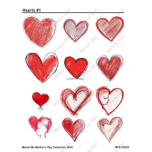 Hearts #1 - Mps - 10235 Stickers