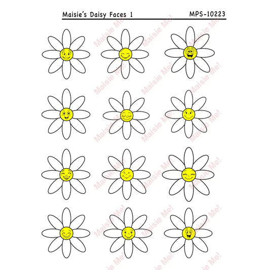 Maisie’s Daisy Faces 1 Stickers