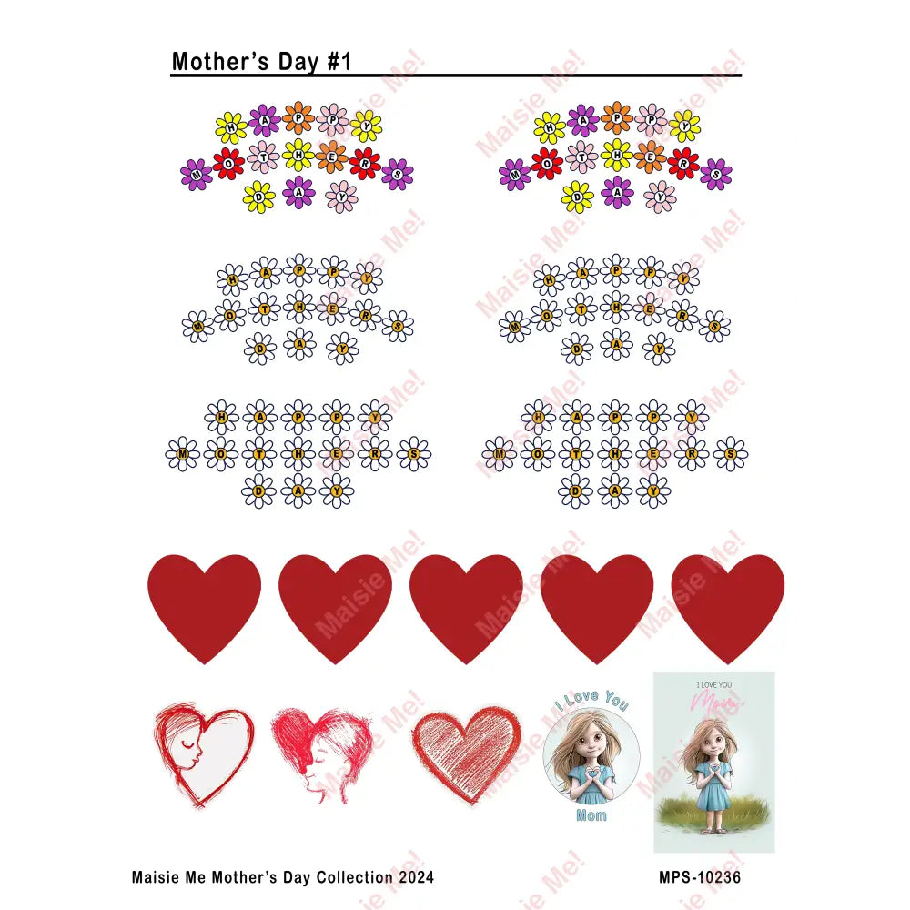 Mother’s Day #1 Stickers