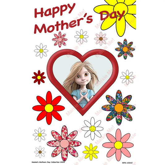 Mother’s Day Greeting Card Stickers