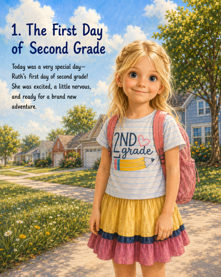 First Day of Second Grade